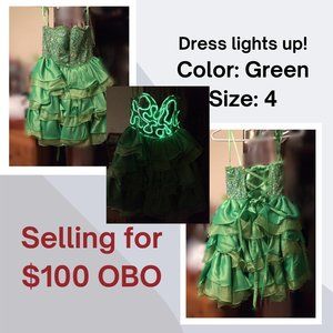 Green Formal / Prom Dress